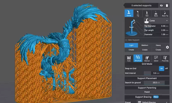 Préparation pour l'impression 3D